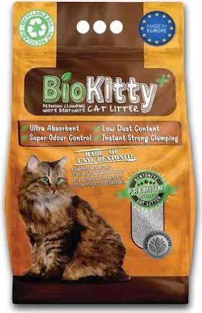 BioKitty Clumping Cat Litter Natural 5lt