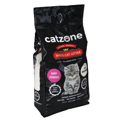 Catzone Cat Litter Clumping - Baby Powder 6lt