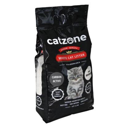 Catzone Cat Litter Clumping - Ενεργού Άνθρακα 6lt