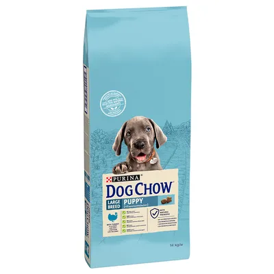 Dog Chow Puppy Large Breed Γαλοπούλα 14kg