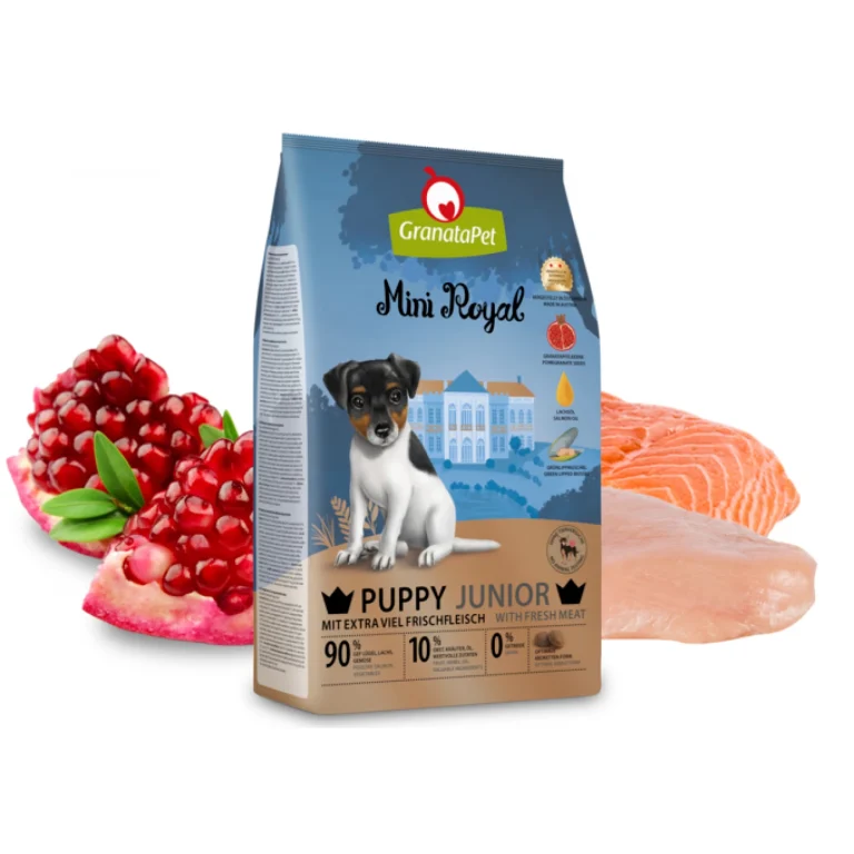 GranataPet  Mini Royal Puppy Junior Poultry and Salmon  1kg