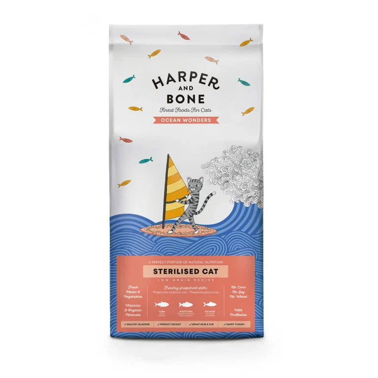 Harper & Bone Cat Sterilised Ocean Wonders 2kg