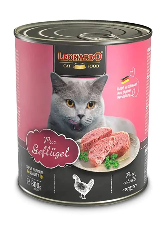 Leonardo Adult Grain Free Poultry 800gr