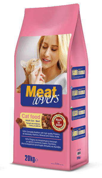 Meatlovers Cat Beef 20kg