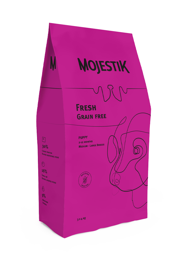 Mojestik FRESH GRAIN FREE PUPPY 12kg