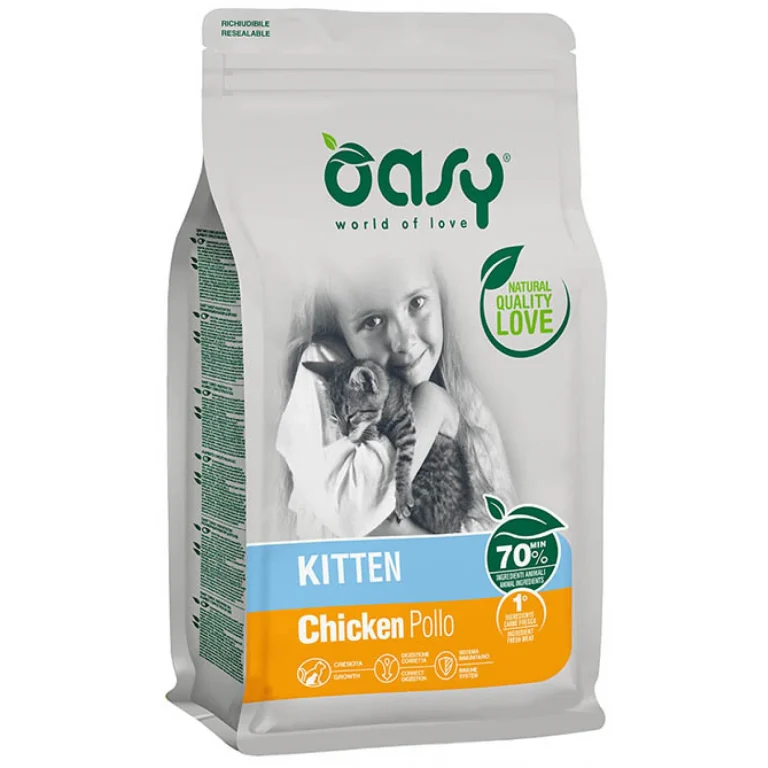 Oasy Cat Kitten Chicken 1,5kg