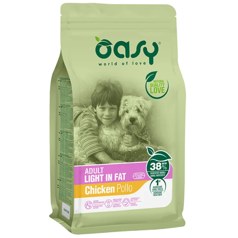 Oasy Dry Dog Adult Light in Fat 12kg