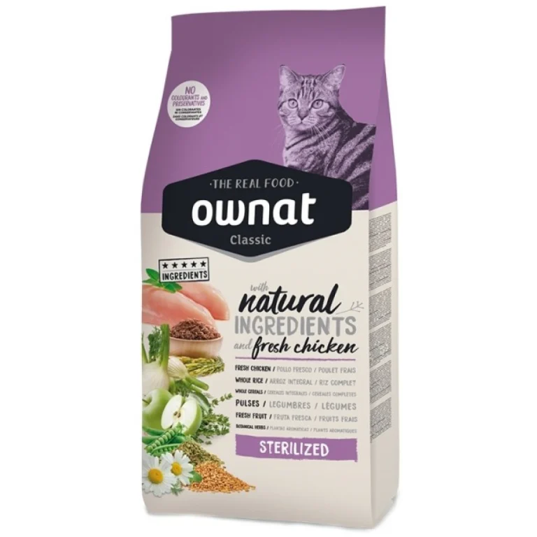 Ownat Cat Classic Sterilized 4Kg
