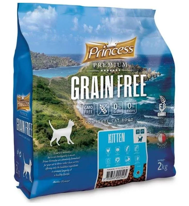 Princess Kitten-Grain Free with Chicken 2kg