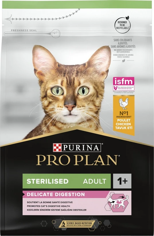 Purina Pro Plan Sterilised Adult Delicate Digestion with Chicken 10kg