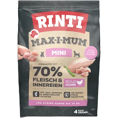 RINTI Max-i-mum Mini huhn/κοτόπουλο 4kg