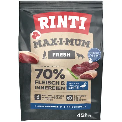 RINTI Max-i-mum ente/πάπια  4kg