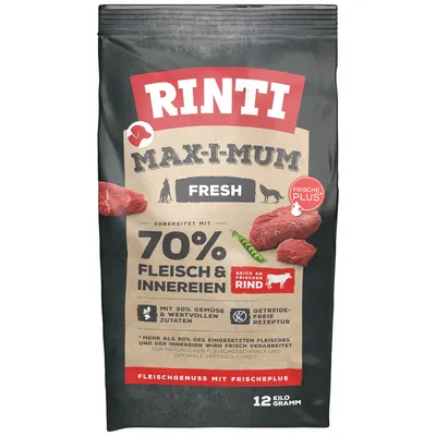 RINTI Max-i-mum rind/μοσχάρι 12kg