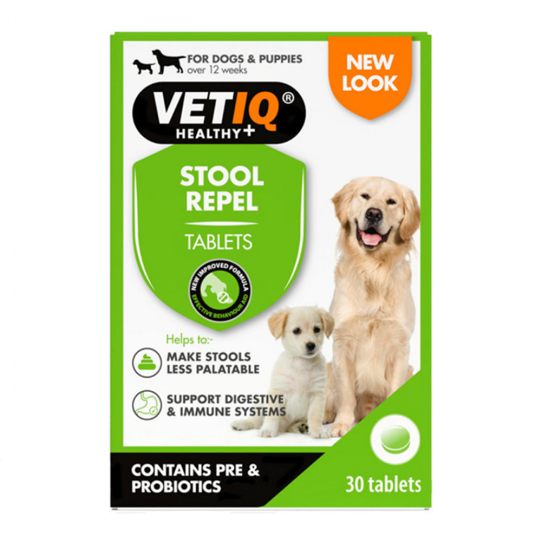 VetIQ Stool Repel 30 tabs Κατά της Κοπροφαγίας
