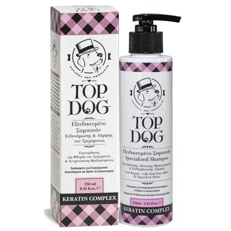 TOP DOG  Sampoo & Conditiomer   Keratin Complex  250mL