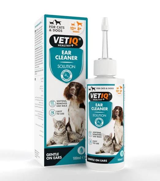 VetIQ  Ear Cleaner  100ml (Canine/Feline)