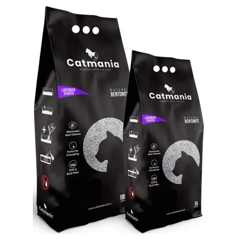 Αμμος Γάτας Catmania Clumping Λεβάντα 5lt