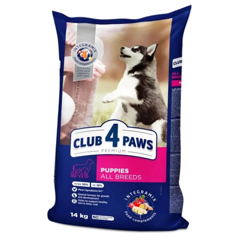 Club 4 Paws  Puppies All Breeds   14kg