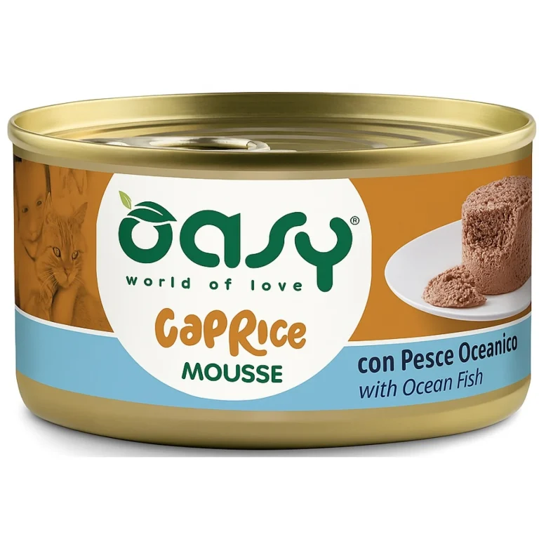 Oasy Caprice Mousse με Ψάρια Ωκεανού 85gr
