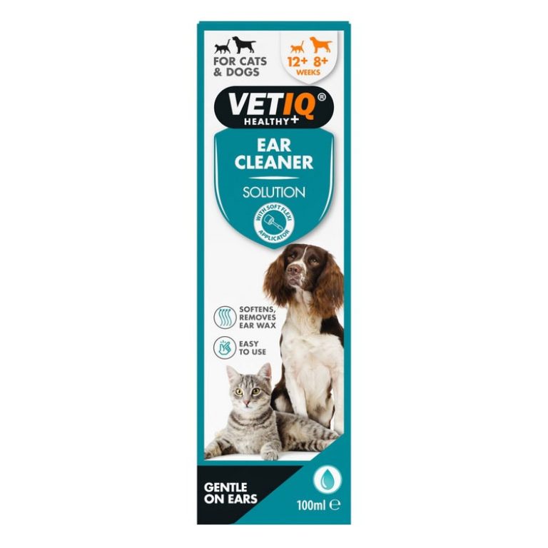 VetIQ Ear Cleaner  Διάλυμα για Καθαρισμό Αυτιών 100ml
