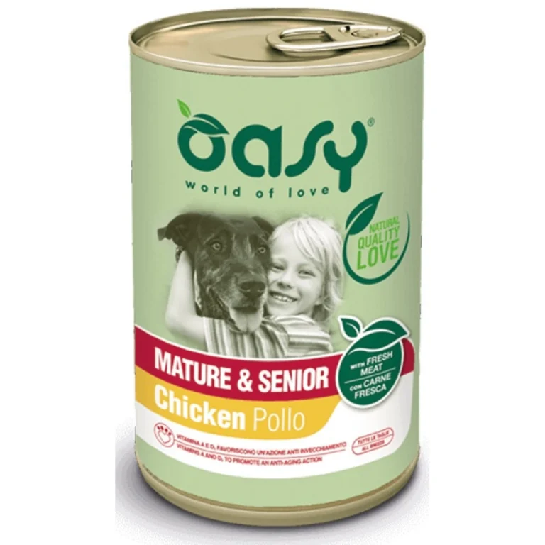 Oasy Lifestage  Mature and Senior Πατέ  Κοτόπουλο 400gr