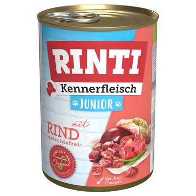 RINTI Junior Grain Free-ΜΟΣΧΑΡΙ   400gr