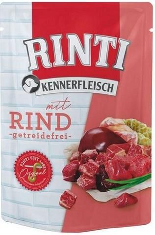 Rinti Φακελάκι Σκύλου Kennerfleisch Pouch με Μοσχάρι 400gr